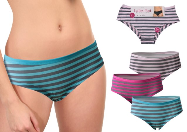 sexy Panties with funny ringlets inn intense colours
