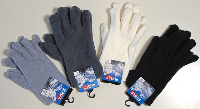 6-003/2 Fleece-gloves, unisex soft warm