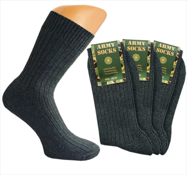 Green Armysocks with wool