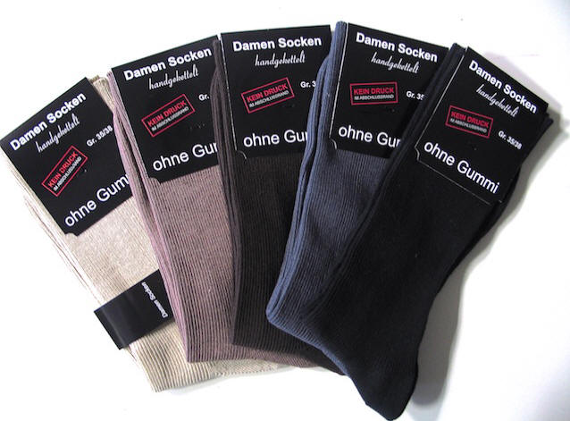 8-002 Women`s socks without incutting gum handlinked