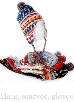 link to end of line sale - hats, scarves, gloves etc.