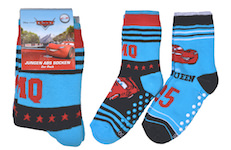 Boys thermo socks full terry with ABS and nice Disnay Cars Motives